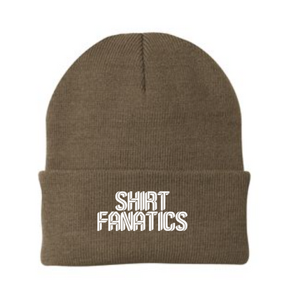 Port & Company Knit Cap.- Embroidered