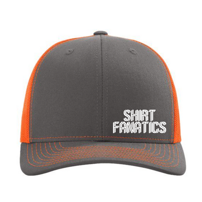 Richardson Embroidered Trucker Cap- Embroidered