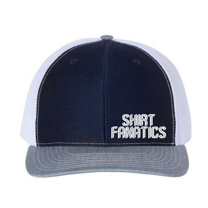 Richardson Embroidered Trucker Cap- Embroidered