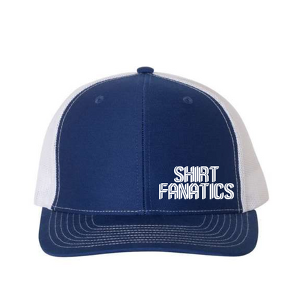 Richardson Embroidered Trucker Cap- Embroidered