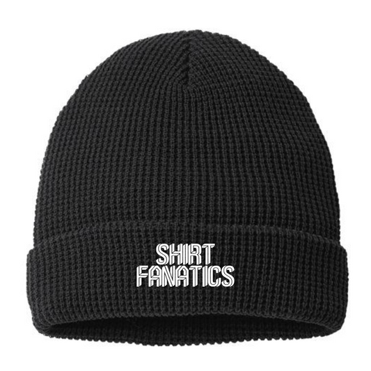 Richardson Waffle Cuffed Embroidered Beanie