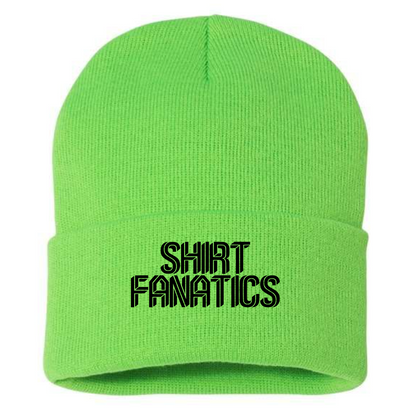 Safety Colors Port & Company Knit Beanie- Embroidered