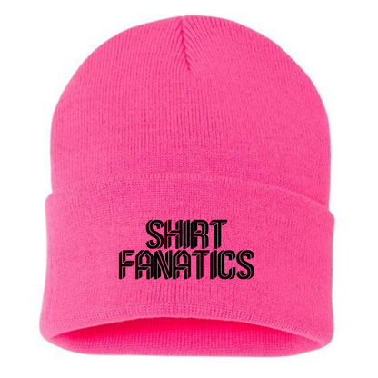 Safety Colors Port & Company Knit Beanie- Embroidered