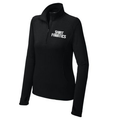 Sport-Tek® Women's Sport-Wick® Stretch 1/4-Zip Pullover- Embroidered
