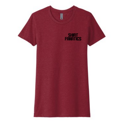 Next Level Apparel Women's CVC Tee- Embroidered
