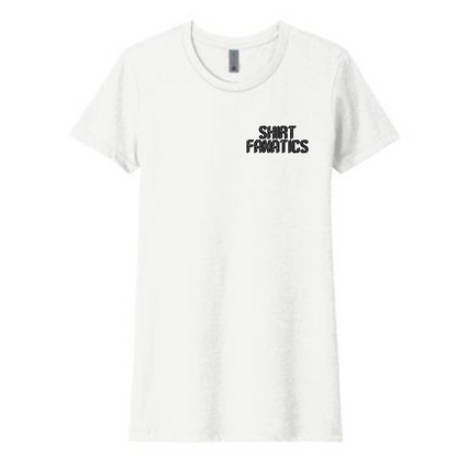 Next Level Apparel Women's CVC Tee- Embroidered