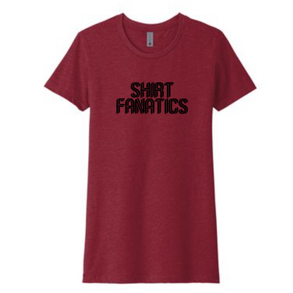 Next Level Apparel Women's CVC Tee- Screen Printed