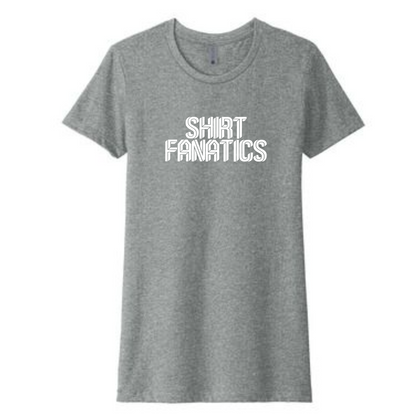 Next Level Apparel Women's CVC Tee- Screen Printed