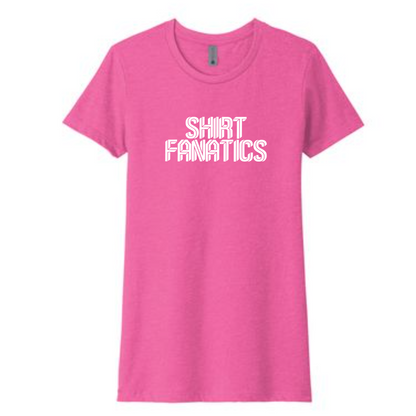 Next Level Apparel Women's CVC Tee- Screen Printed