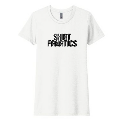 Next Level Apparel Women's CVC Tee- Screen Printed