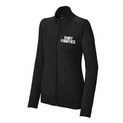 Sport-Tek® Women's Sport-Wick® Stretch Full Zip Jacket- Embroidered