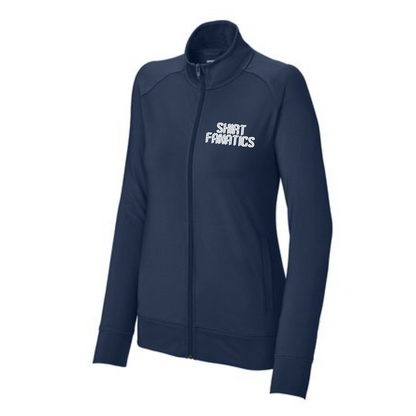 Sport-Tek® Women's Sport-Wick® Stretch Full Zip Jacket- Embroidered
