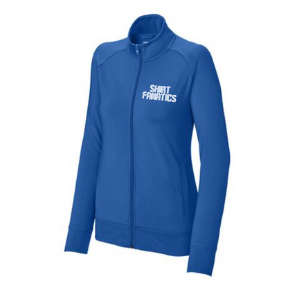 Sport-Tek® Women's Sport-Wick® Stretch Full Zip Jacket- Embroidered