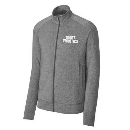 Sport-Tek® Men's Sport-Wick® Stretch Full Zip Jacket- Embroidered