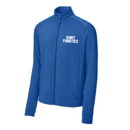 Sport-Tek® Men's Sport-Wick® Stretch Full Zip Jacket- Embroidered