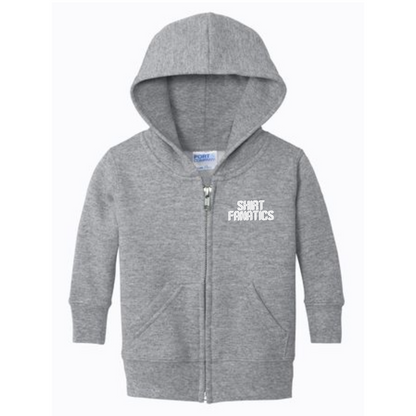 Port & Company Infant Full Zip Hooded Sweatshirt- Embroidered