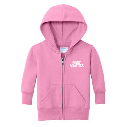 Port & Company Infant Full Zip Hooded Sweatshirt- Embroidered