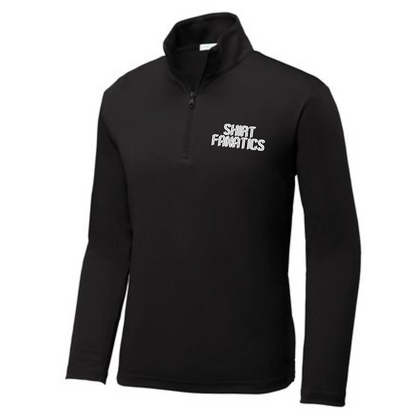 Sport-Tek® Youth Sport-Wick® Stretch 1/4-Zip Pullover- Embroidered