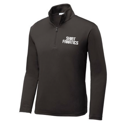 Sport-Tek® Youth Sport-Wick® Stretch 1/4-Zip Pullover- Embroidered