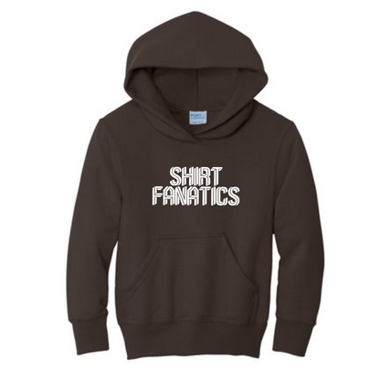 Port & Company Youth Hooded Sweatshirt- Screen Printed