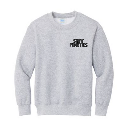 Port & Company Youth Sweatshirt- Embroidered
