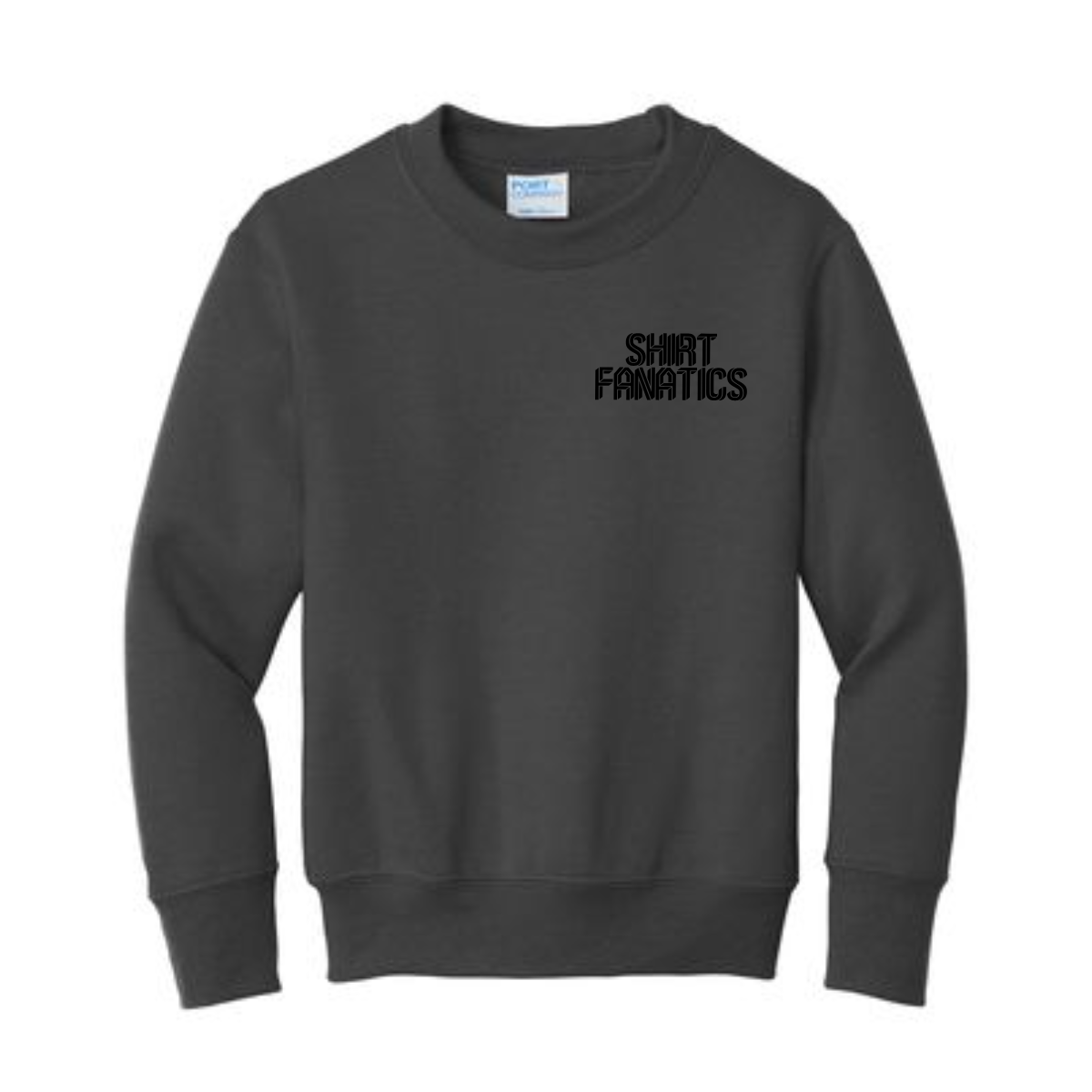 Port & Company Youth Sweatshirt- Front Left Chest