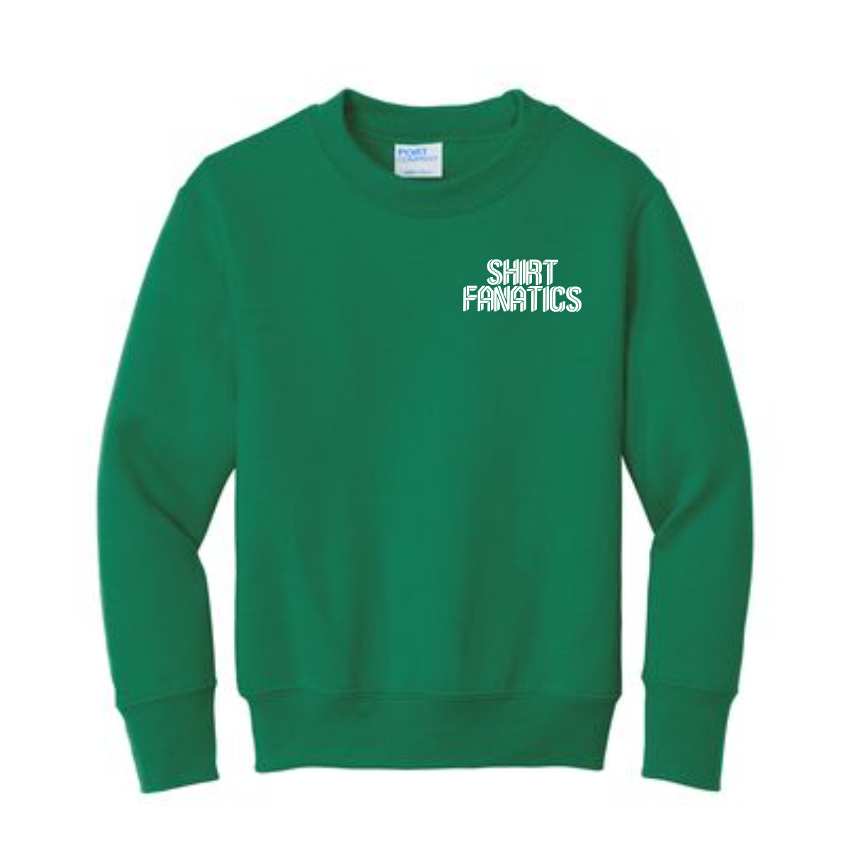 Port & Company Youth Sweatshirt- Front Left Chest