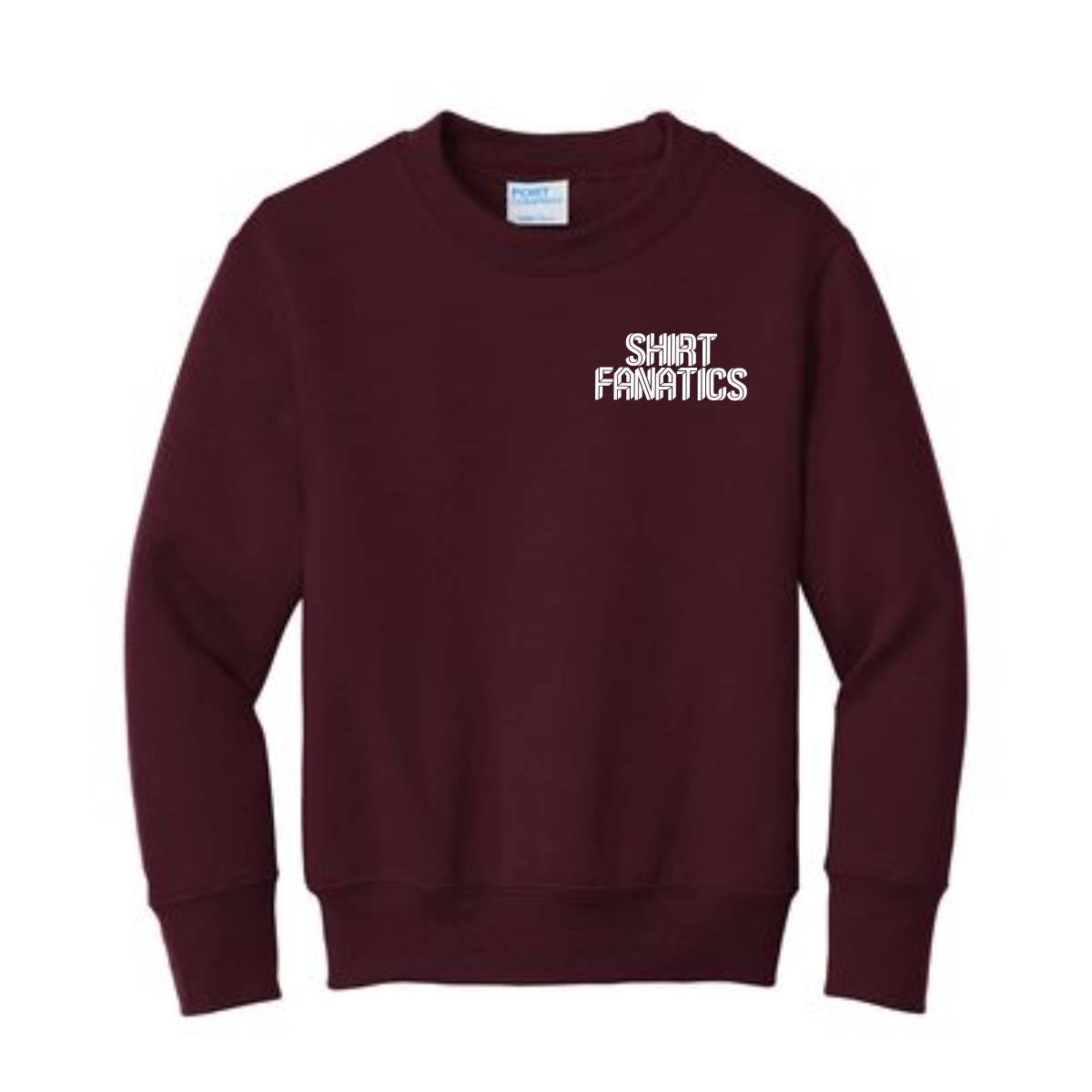Port & Company Youth Sweatshirt- Front Left Chest