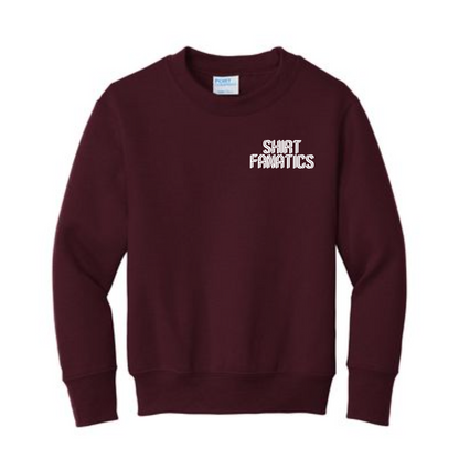 Port & Company Youth Sweatshirt- Embroidered