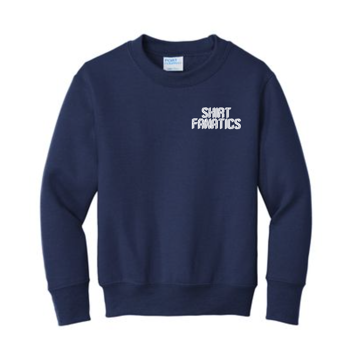 Port & Company Youth Sweatshirt- Front Left Chest