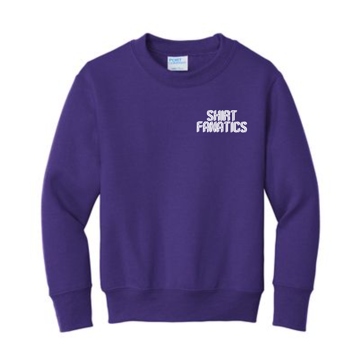 Port & Company Youth Sweatshirt- Front Left Chest