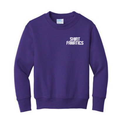 Port & Company Youth Sweatshirt- Embroidered