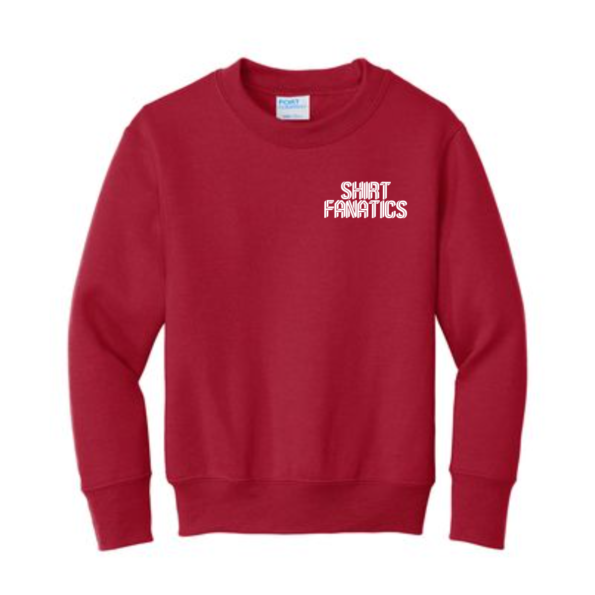 Port & Company Youth Sweatshirt- Front Left Chest