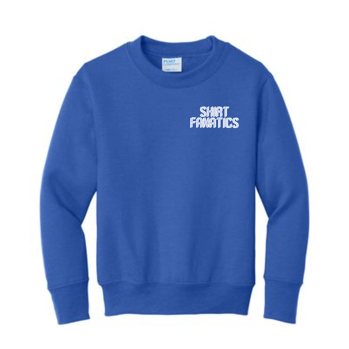Port & Company Youth Sweatshirt- Front Left Chest