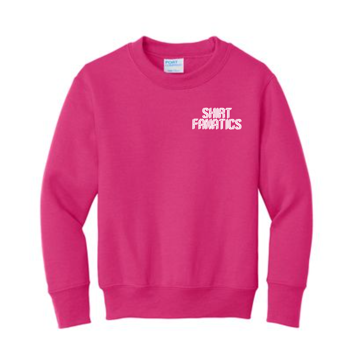 Port & Company Youth Sweatshirt- Front Left Chest