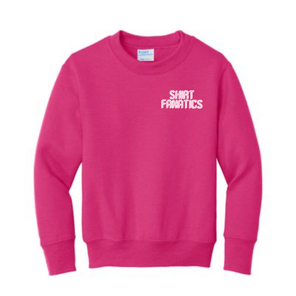 Port & Company Youth Sweatshirt- Embroidered
