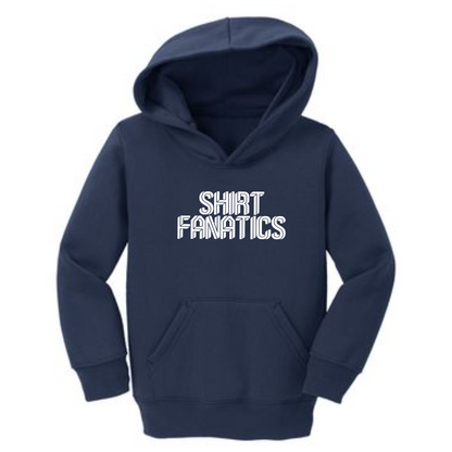 Port & Company Toddler Hooded Sweatshirt- Screen Printed