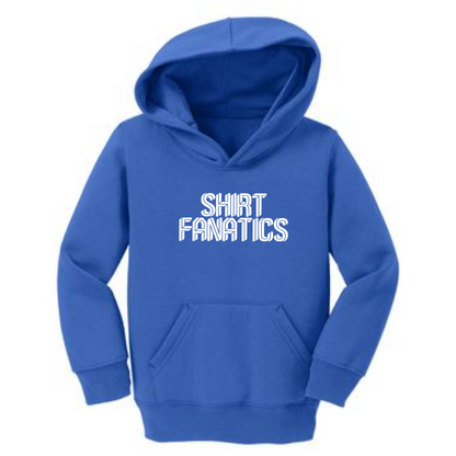 Port & Company Toddler Hooded Sweatshirt- Screen Printed