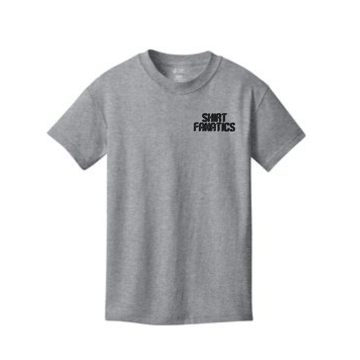 Port & Company Youth Cotton Tee - Front Left Chest Logo