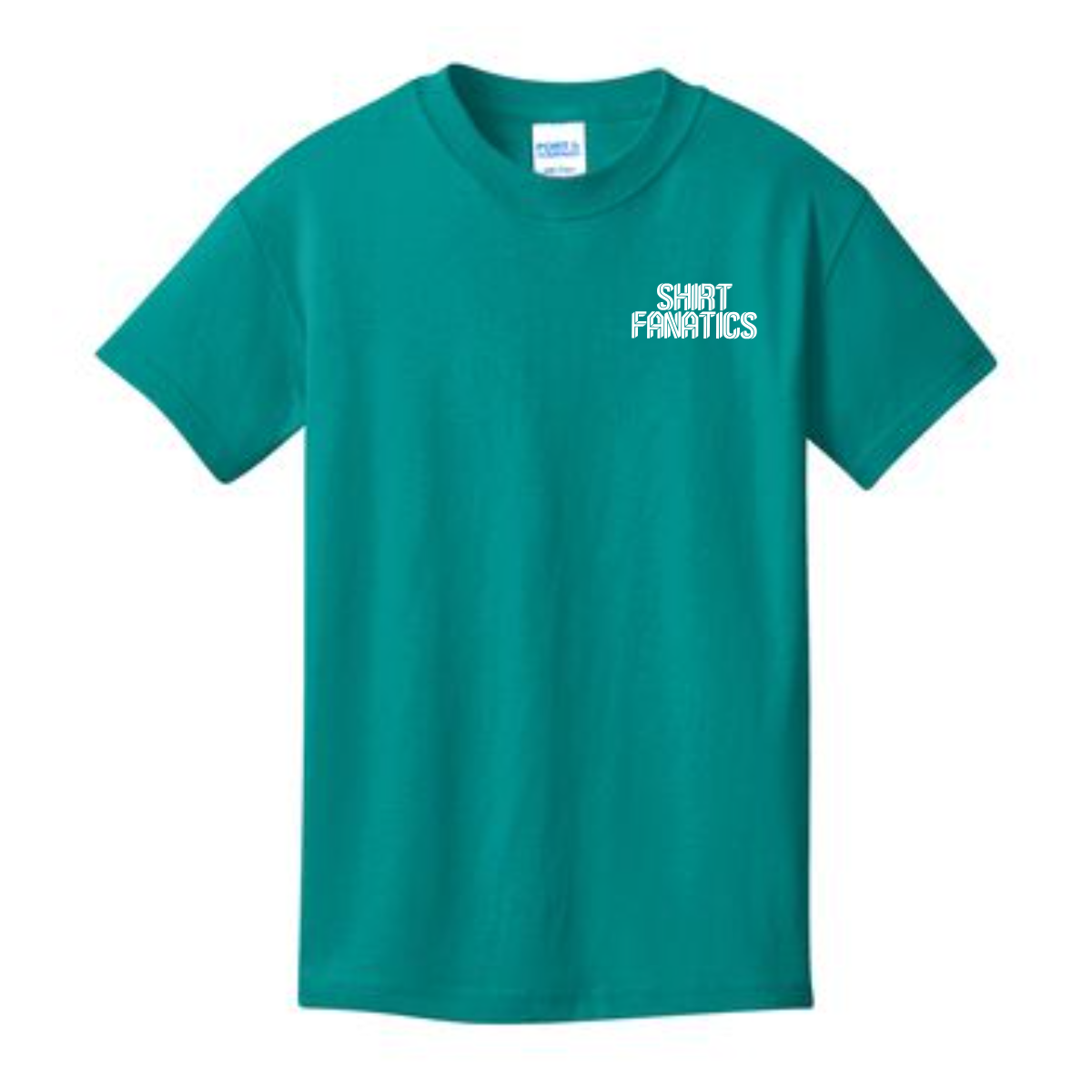 Port & Company Youth Cotton Tee - Front Left Chest Logo