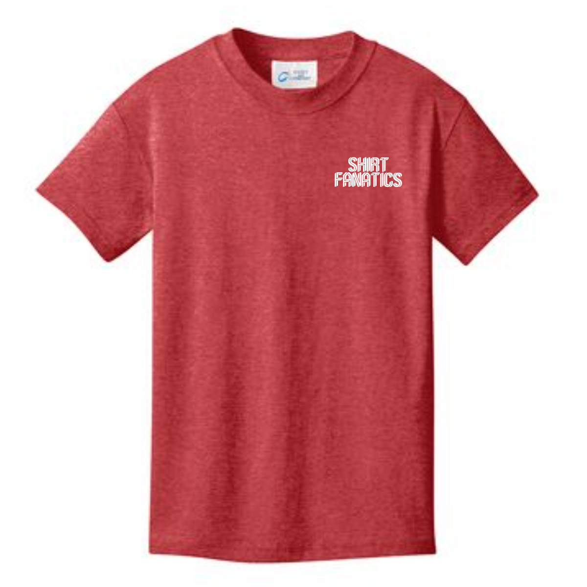 Port & Company Youth Cotton Tee - Front Left Chest Logo