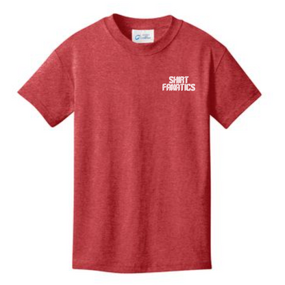 Port & Company Youth Cotton Tee - Embroidered