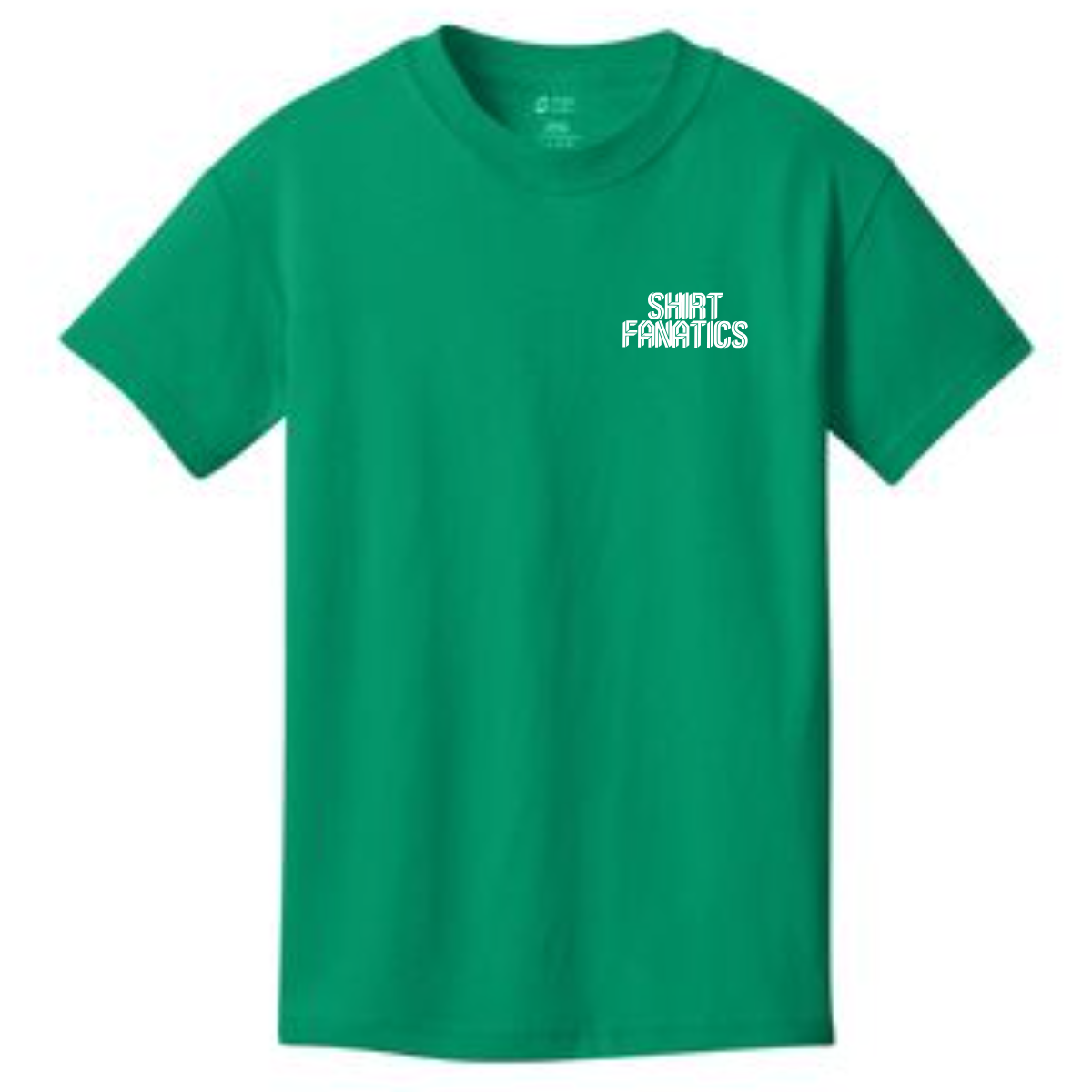 Port & Company Youth Cotton Tee - Front Left Chest Logo