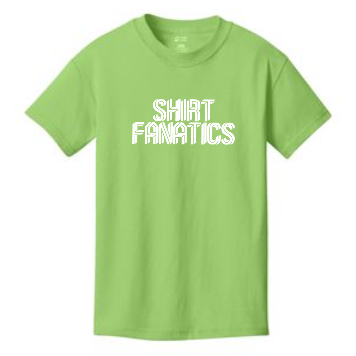Port & Company Youth Cotton Tee - Full Front Chest Logo