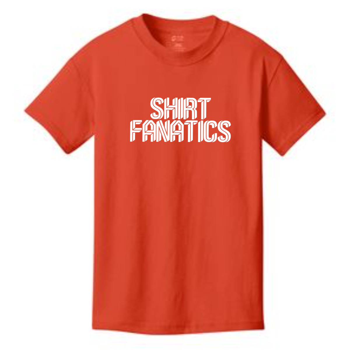 Port & Company Youth Cotton Tee - Full Front Chest Logo