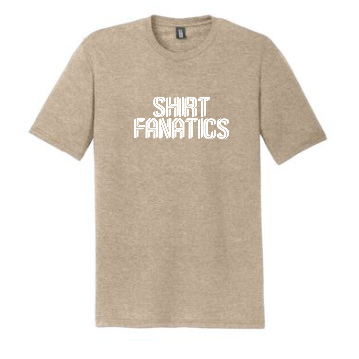 District Triblend Tee- Full Front Chest Logo