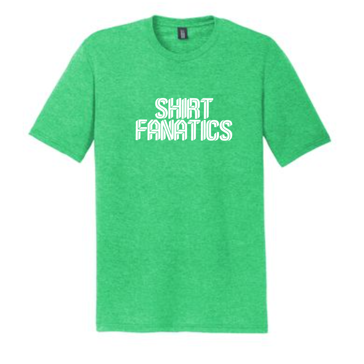 District Triblend Tee- Full Front Chest Logo