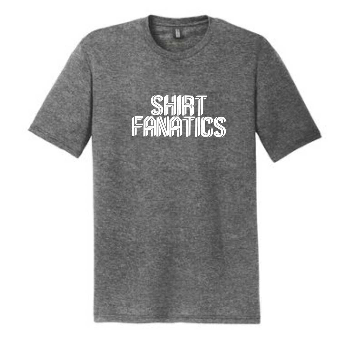District Triblend Tee- Full Front Chest Logo