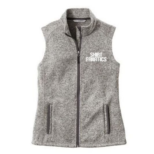 Port Authority Fleece Sweater Vest- Women's