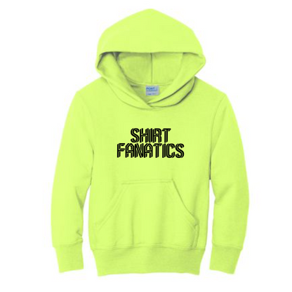 Port & Company Youth Hooded Sweatshirt- Screen Printed